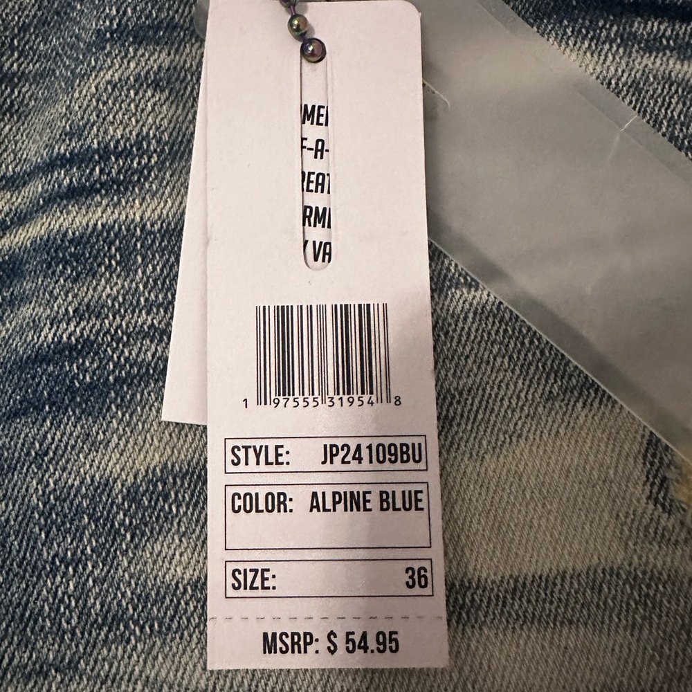 Buckle Alpine Blue Denim Jeans